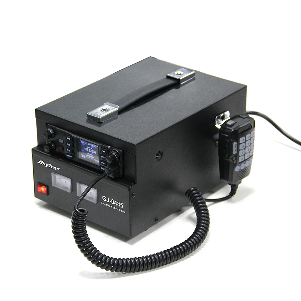 Anytone GJ-0854 Walkie-Talkie Power Amplifier Mobile Car Radio Power Supply 220V to 13.8V For Base Station