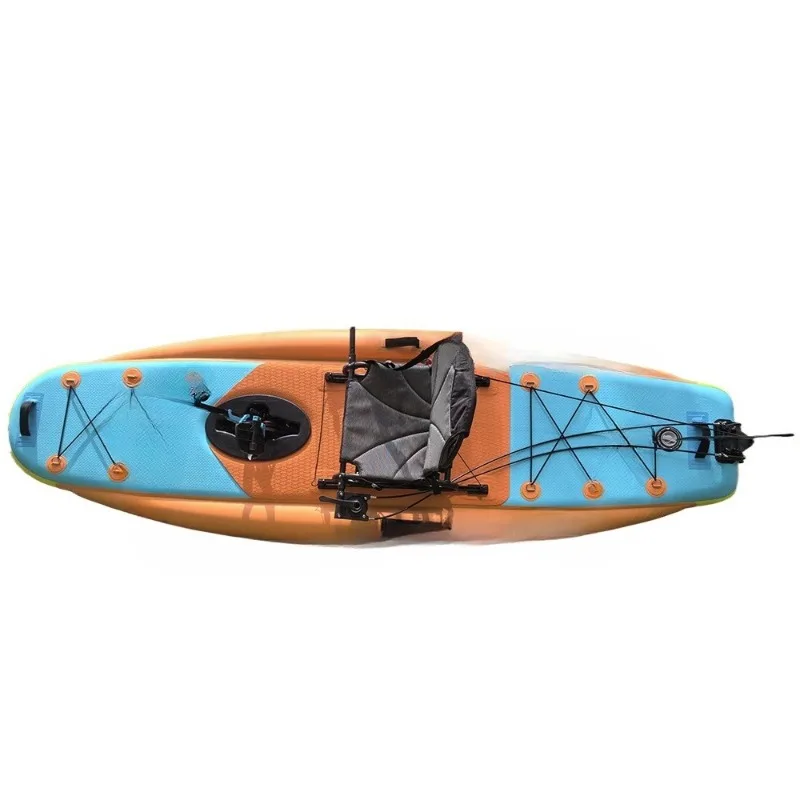 

human power system fishing boat