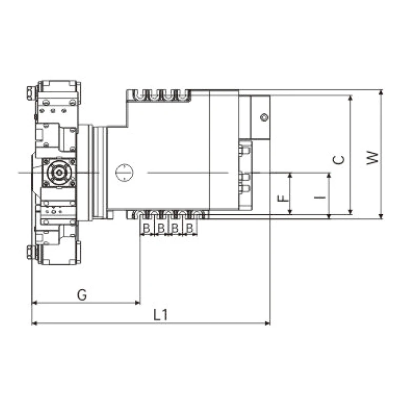 Portautensili BMT live BMT40/BMT45/BMT55/BMT65/BMT75 portautensili con presa per Cnc