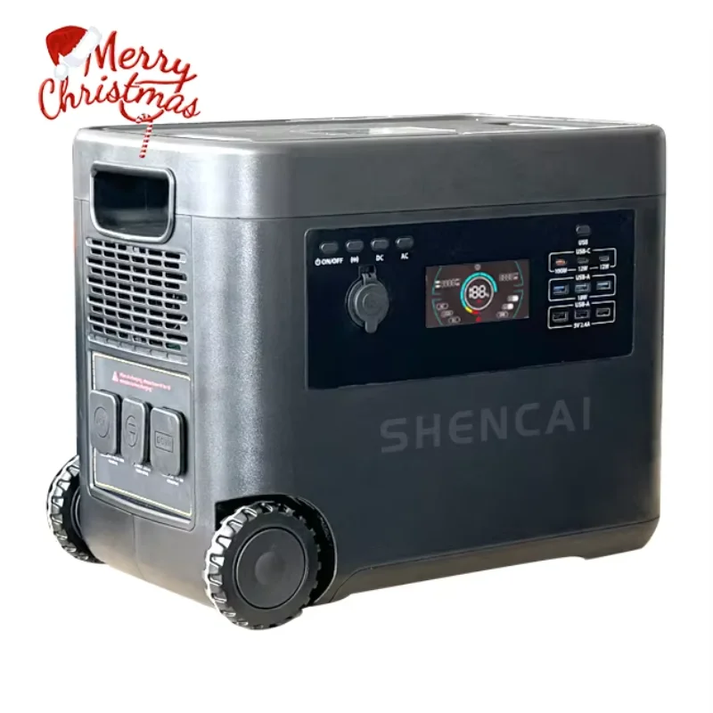 

Factory 3000w Camping Powerstation Lifepo4 Battery Bank Charge Energy System Portable Power Station Solar Generator 3000 Watts