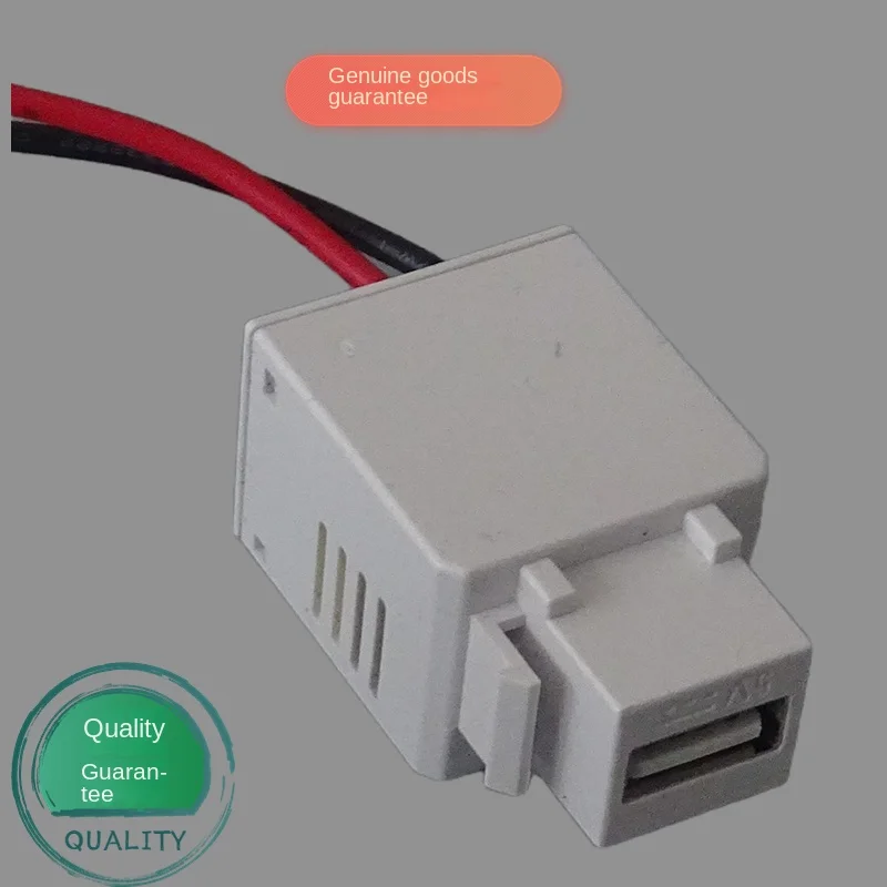 อะแดปเตอร์5V2.4AUSB ช่องจ่ายไฟที่ชาร์จแบตเตอรี่โทรศัพท์มือถือที่ตรงกับแหล่งจ่ายไฟของสมาร์ทโฟนพร้อมโมดูลแผงเบ็ด