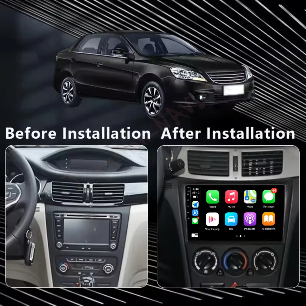 9 Inch For Dongfeng S30 H30 Cross 1 2011-2018 Android 14 4G DSP Car Radio Stereo Player Multimedia Video GPS Carplay Head Unit