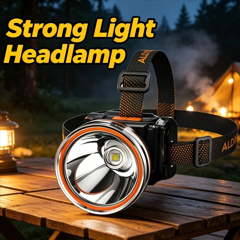 Inductive Sensor Headlamp Powerful LED USB Rechargeable Head Light for Outdoor Night Fishing Camping Working Lighting