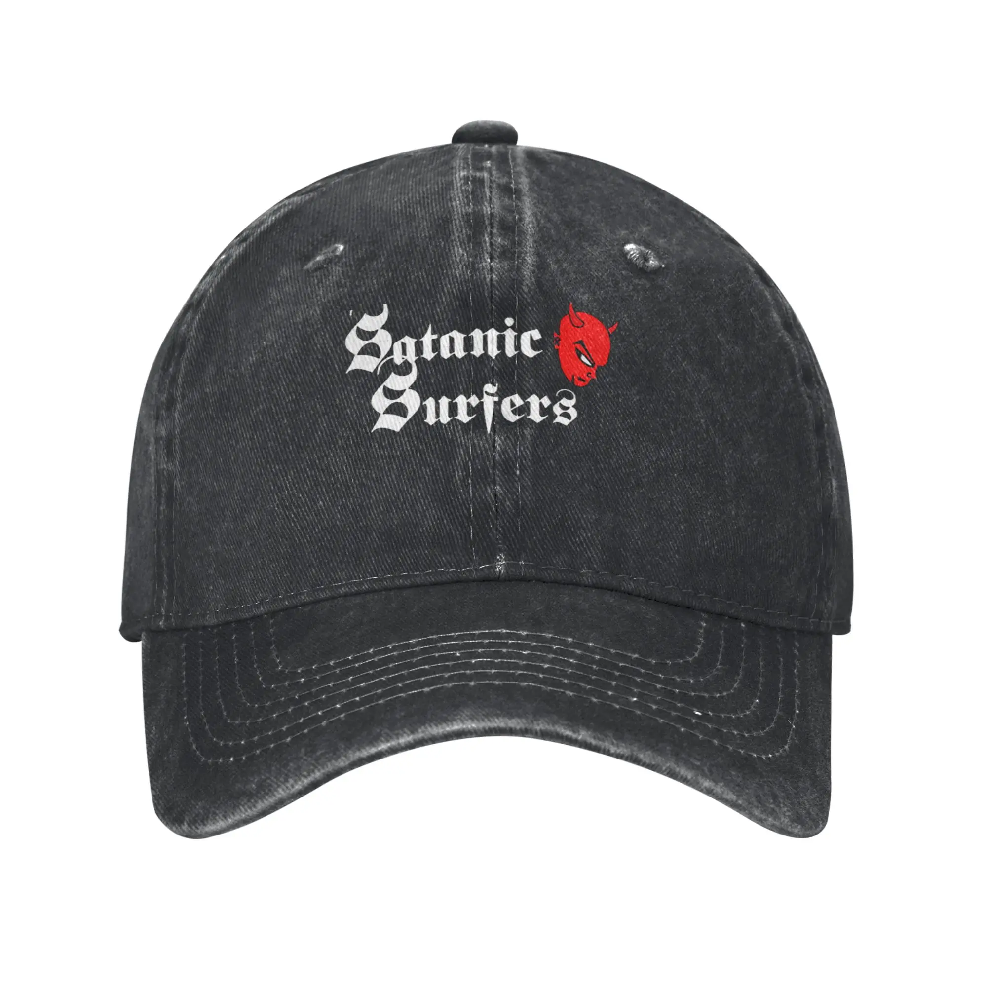 New 03 logo satanic surfers genre punk rock Fashion Baseball Cap  Travel Essential Summer Cap  Sports Training Summer Cap