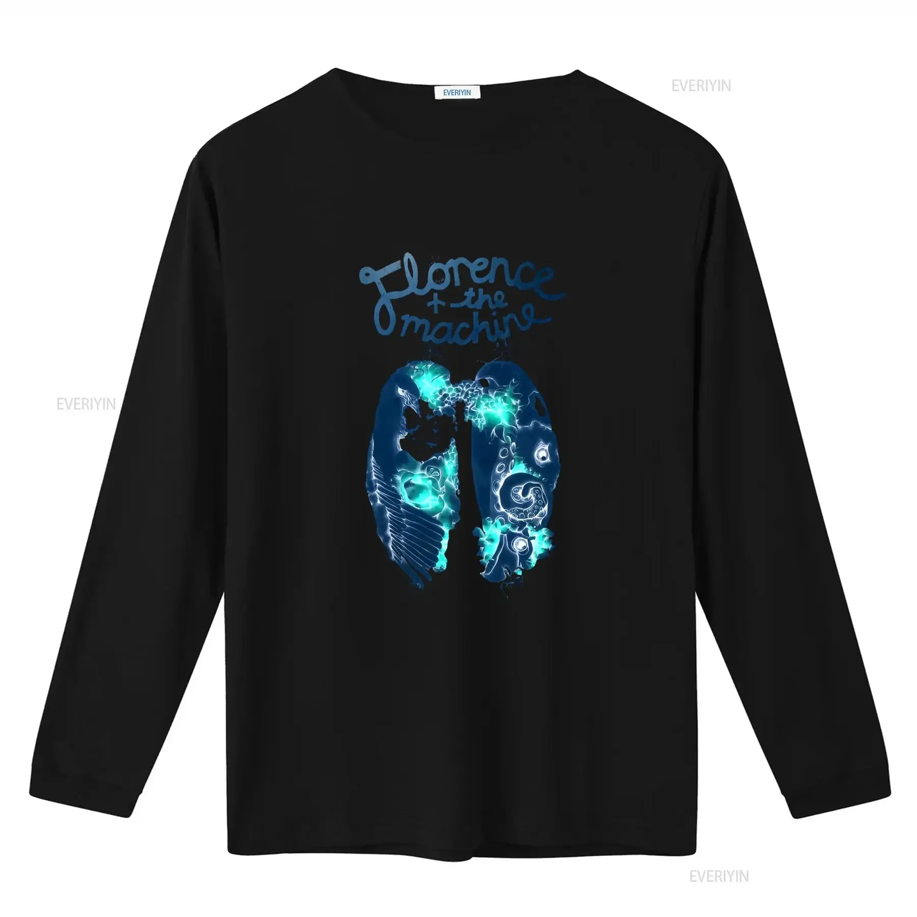 New Florence the Machine Lungs 2009 Band Tour Glow in Dark T Shirt FR371 vintage Washed Soft Unisex Breathable