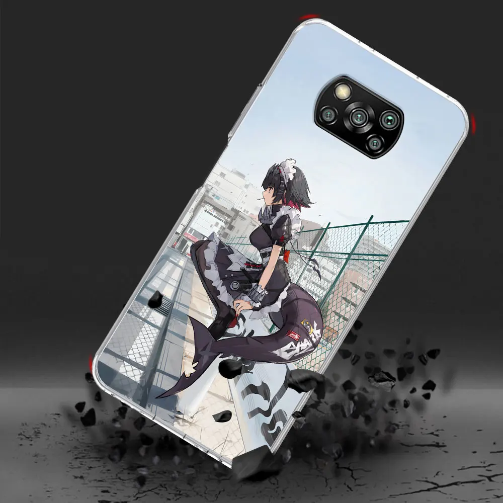 Joe Zenless Zone Zero ZZZ Case for Xiaomi Poco X6 X5 F4 M5s X3 NFC F1 F5 M5 M3 M4 GT F3 F2 X4 Pro Soft Transparent Phone Cover