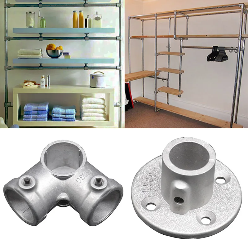 1PC Pipe Fittings Quick Coupling Water Pipe Frame Connector 25mm Pipe Fastener Drying Rack Rack Buckle New