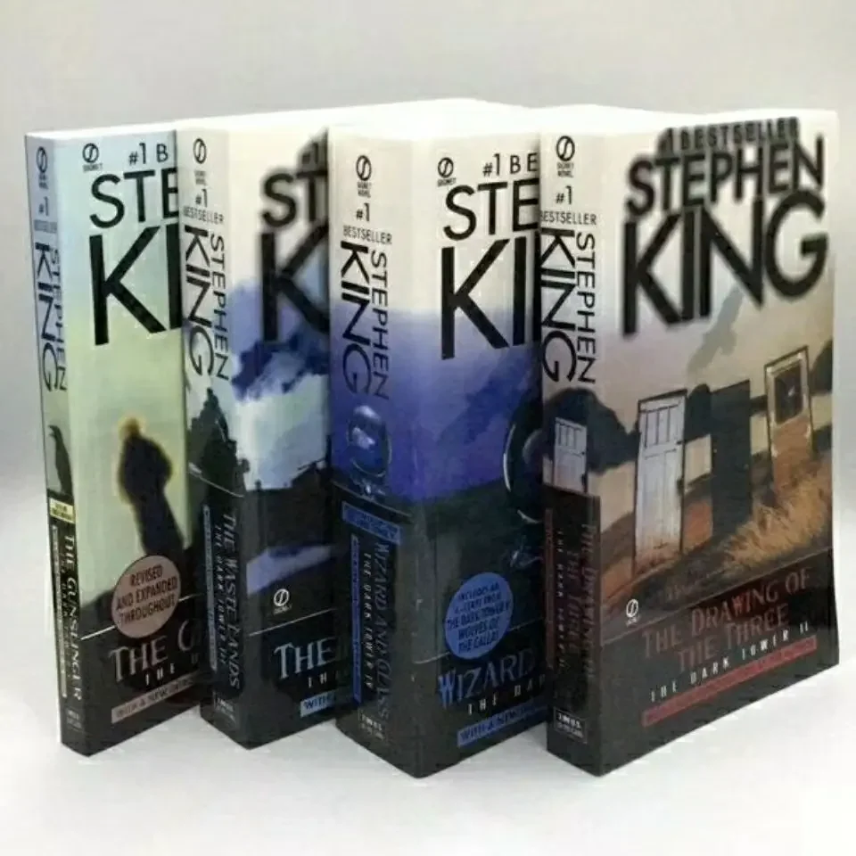 The Dark Tower 1-4/long Fantasy Novel  English Edition/works By Stephen Edwin King