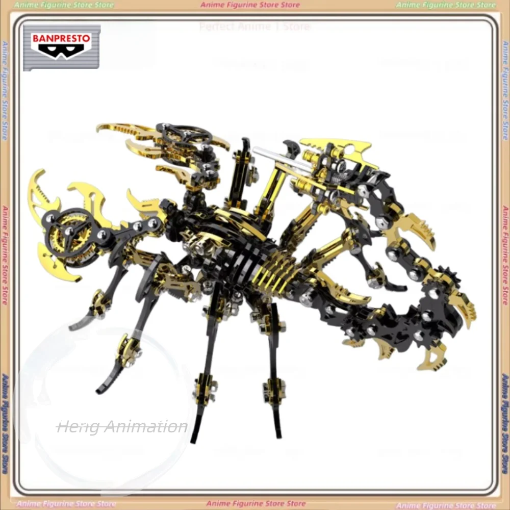 

Dragon Zero Скорпион King Diy Металл ручной работы 3d Трехмерная металлическая головоломка Модель-головоломка Игрушки Подарок на день рождения для мальчика