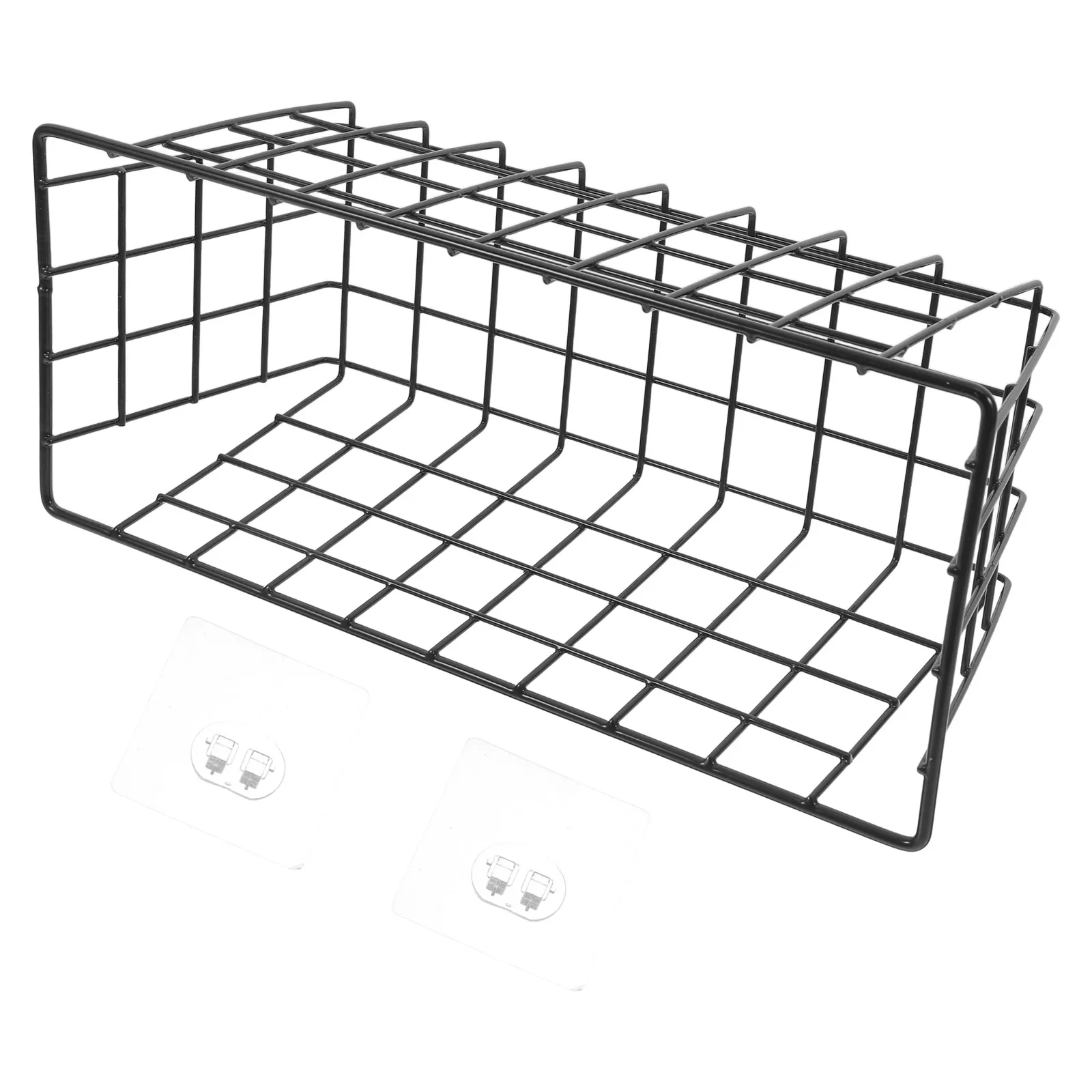 

1pc Wall Metal Basket Large Capacity Dry Food Wall Haning Hasket Organizer Modern Hanging Basket Kitchen Bathroom Bedroom