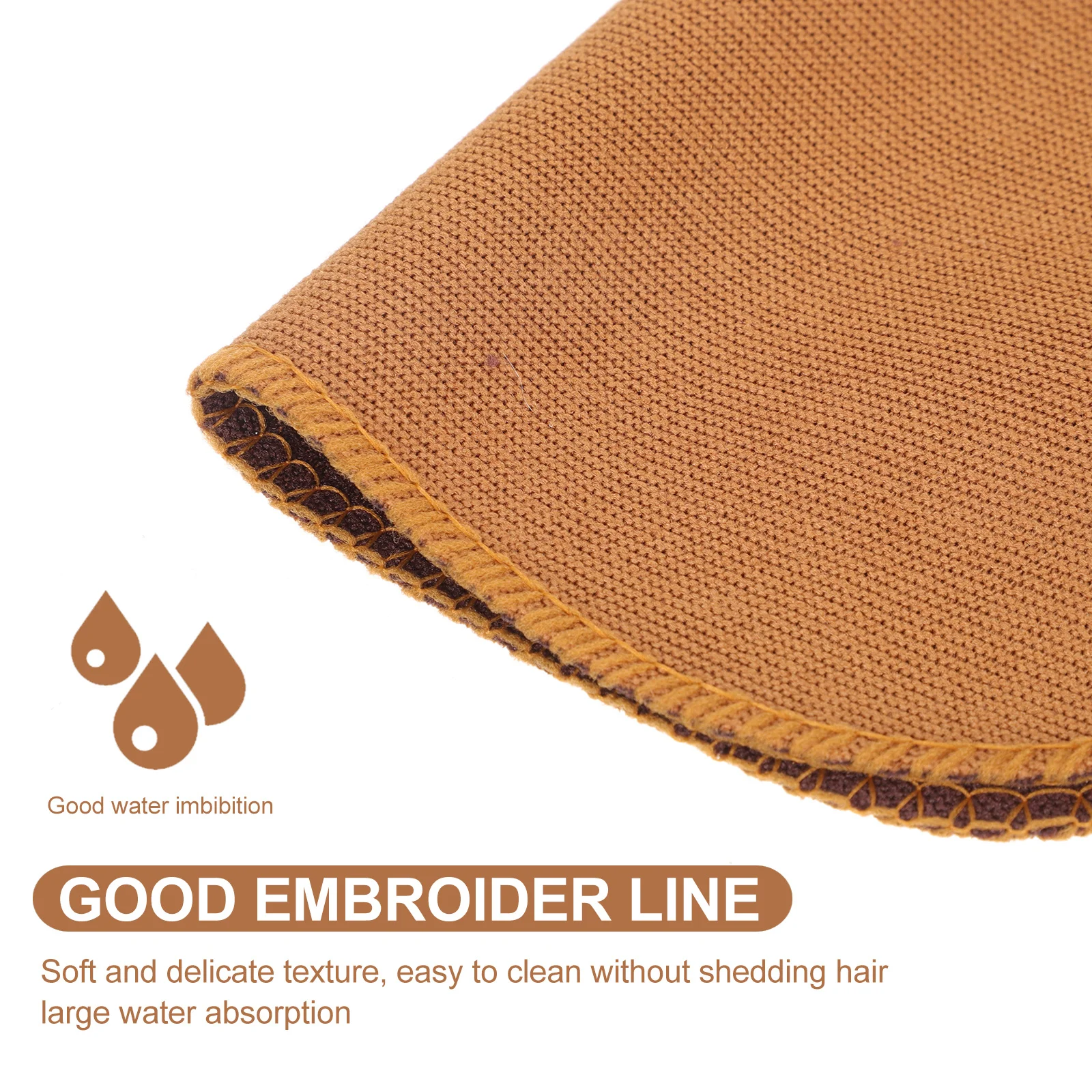 

20pcs Tea Towel Thickened Water Absorbent For Kitchen Tea Set Multipurpose Cloth Chinese Style Napkin Table Mat