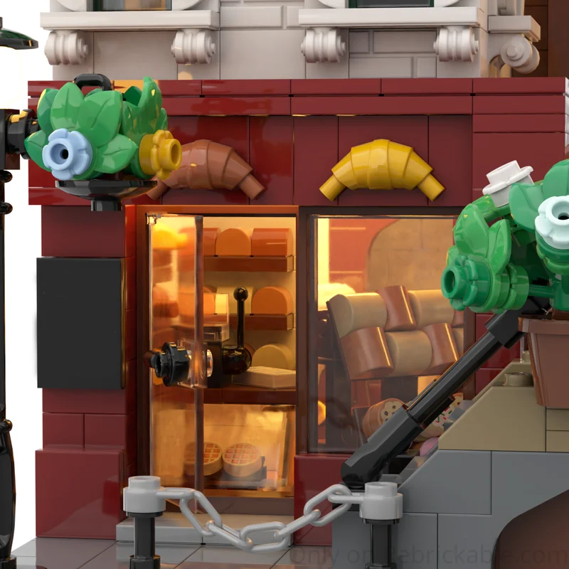 ตัวต่อโมเดลอาคารชุดสร้างสรรค์ 3453 ชิ้น ชุดบล็อกสร้างอาคารแบบโมดูลาร์ รุ่นบ้านริมน้ำ ของเล่นเสริมพัฒนาการเด็ก ประกอบเองได้ ของขวัญวันเกิด