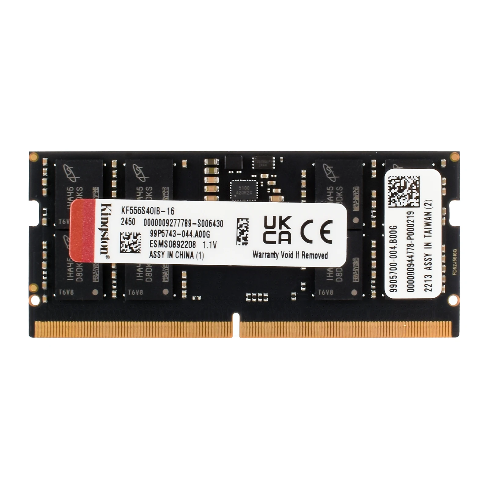 キングストン DDR5 メモリ 16GB 4800MHz ノートPC用