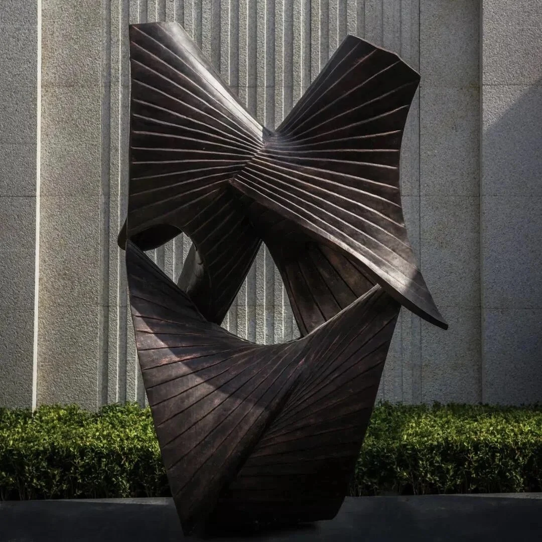 

Square Garden Fountain Outdoor Sculpture Steel Sculpture Garden Landscape Sculpture