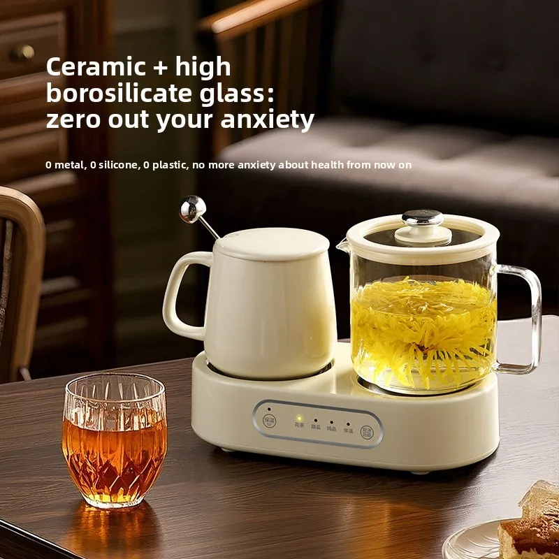 yjq double furnace health cup constant temperature stewing warm cup integrated office small health pot