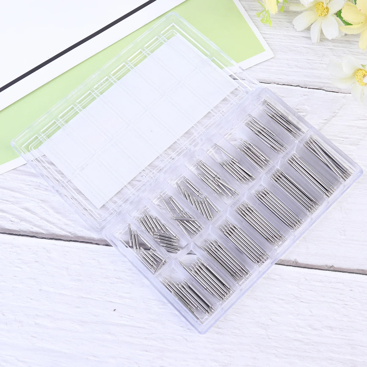 

180Pcs Watch Band Remover Tool Professional Metal Repair Kit for Spring Bars Link Pins Replacement for Home