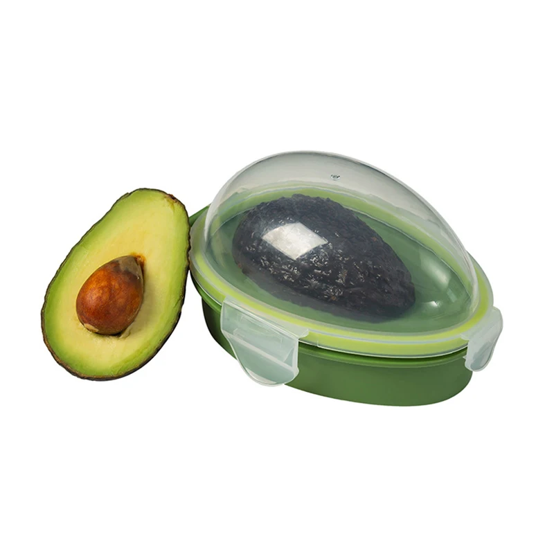 

Avocado Preservation Box Storage Container Avocado Storage Box Fruit Fresh Sealed Avocado Storage Kitchen Refrigerator Tools