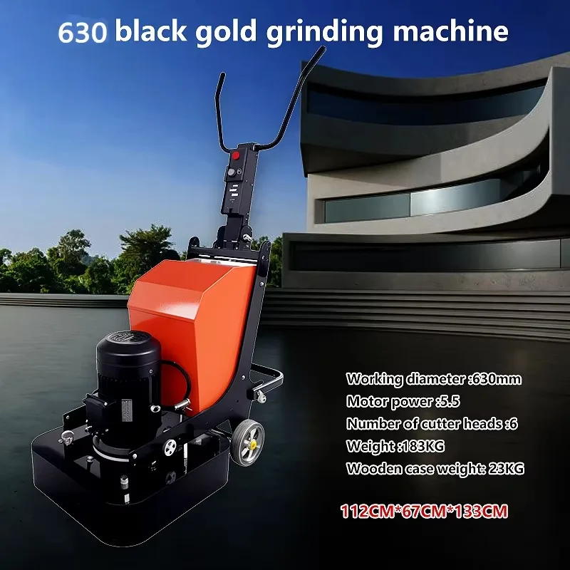 Three Head Sander Ground Grinding Machine Concrete Polishing Machine Floor Grinder Drywall Sander With Vacuum