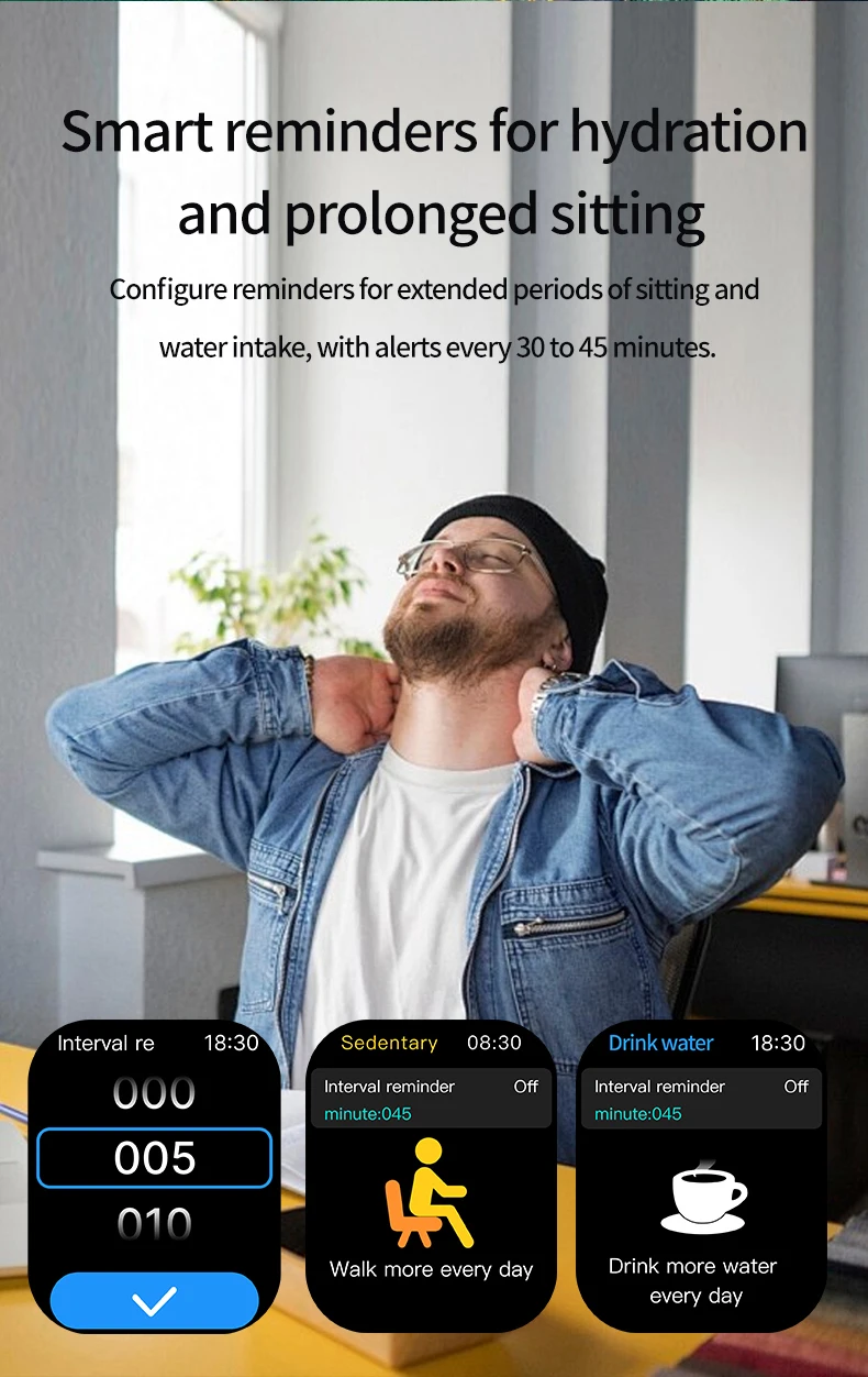 Smart Watch with Bluetooth Calling, 1.88-Inch HD Display and Fitness Tracking description 6