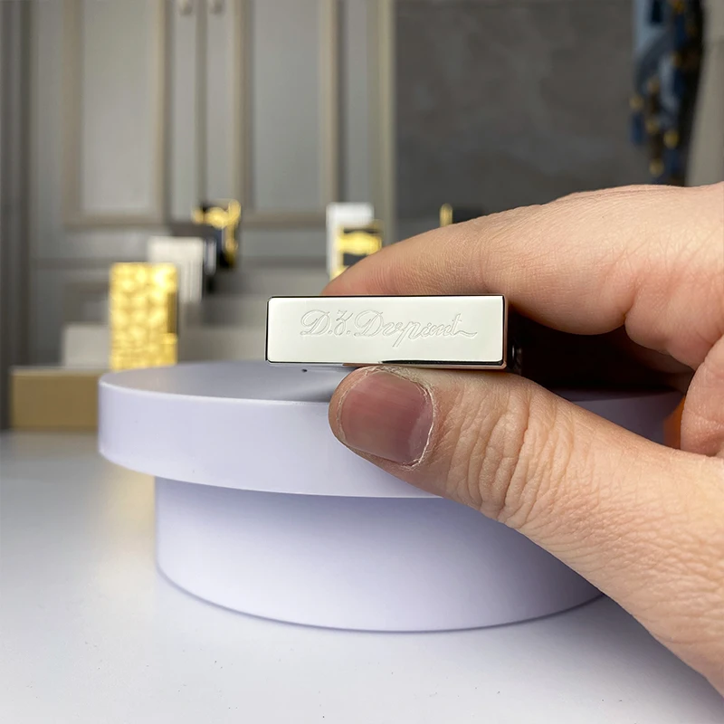 

New commemorative edition single and double flame luxury lighter Ping Sound natural paint cigarette smoking butane lighter 18050