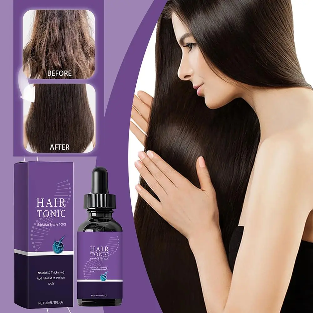 Serum Rambut 30ML mengandung minyak kelapa untuk mengurangi rambut perawatan perbaikan Esensial Perawatan kerusakan rambut kulit kepala mencegah minyak Keriting dan A3B9