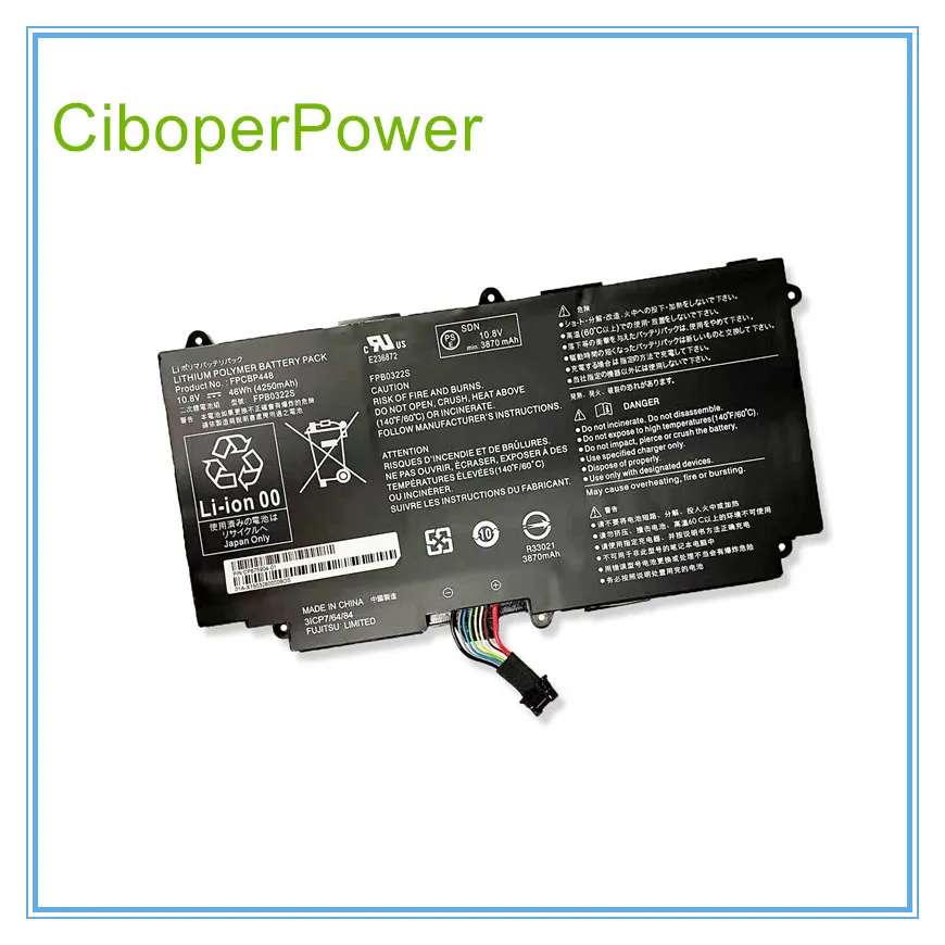 

10.8V 46WH/4250mAh FPCBP448 FPB0322S new original Laptop Battery For Q775 Q736 Q737 CP675904-01