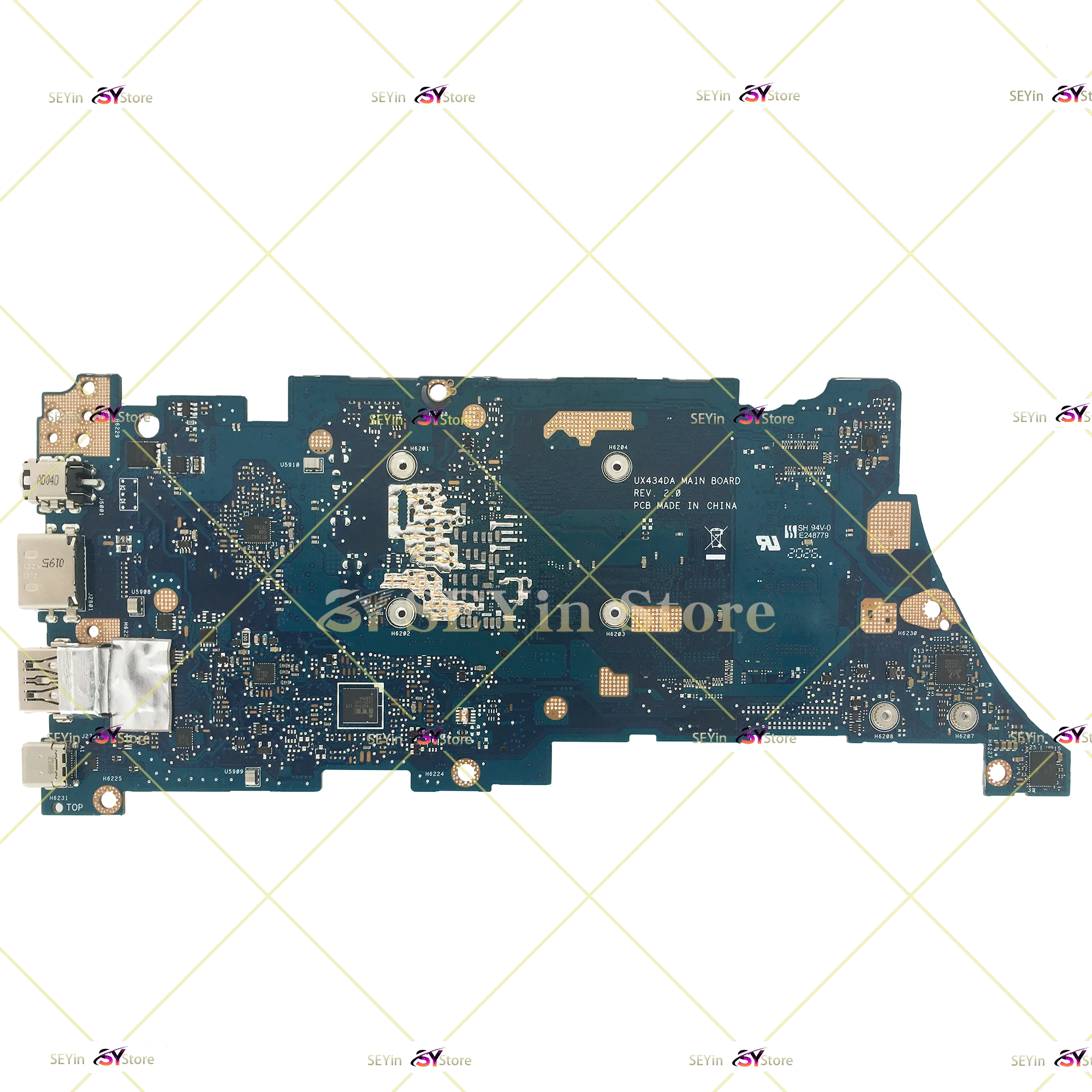 Notebook Motherboard UX434D UX434DA UM433 UM433DA Laptop Mainboard R3-3200U R5-3500U R7-3700U 8GB/16GB-RAM K