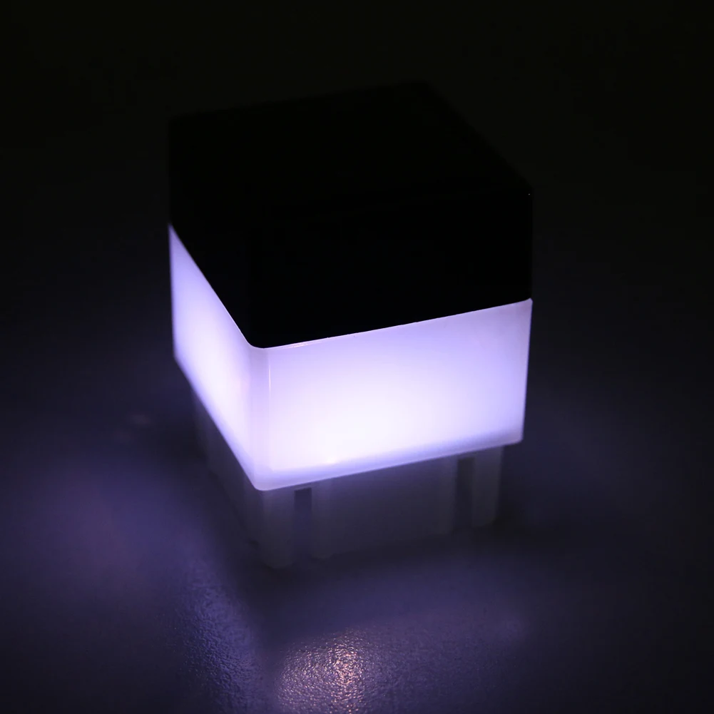 5 سنتيمتر LED عمود الطاقة الشمسية رئيس ضوء في الهواء الطلق بوابة السياج آخر مصباح الطاقة الشمسية عمود مصباح مقاوم للماء فناء المشهد حديقة ديكور