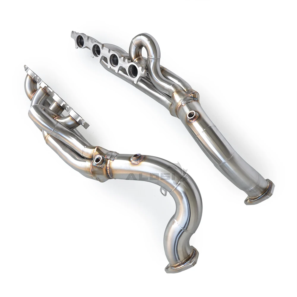 Exhaust manifold for Audi RS4 B8 4.2L 2007-2013 RS5 4.2L 2009-2014 stainless steel performance exhaust catless manifold