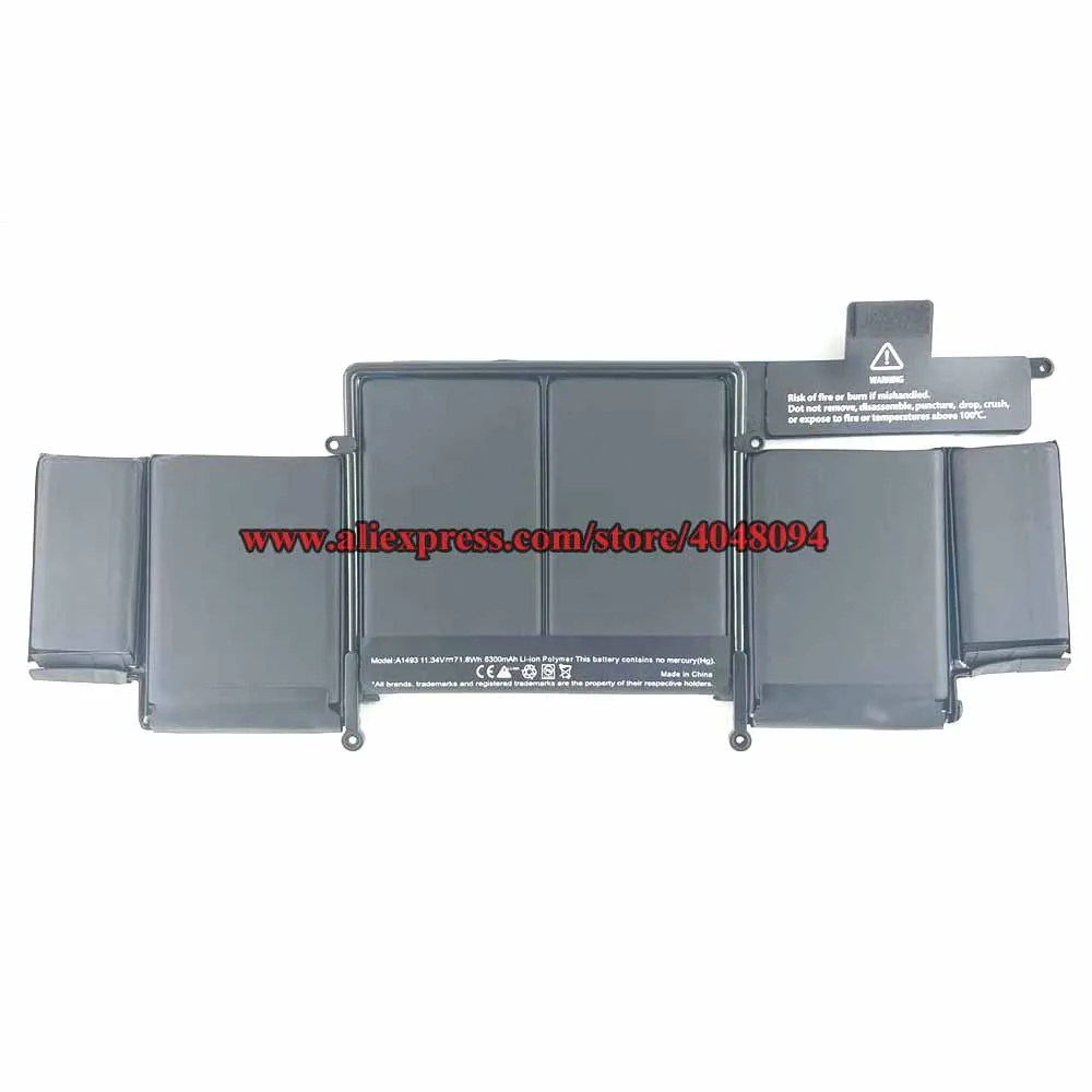 A1493 Battery For Apple MacBook Pro Retina 13 Inch A1502 2013 2014 Year ME864LL/A ME866LL/A ME865LL/A
