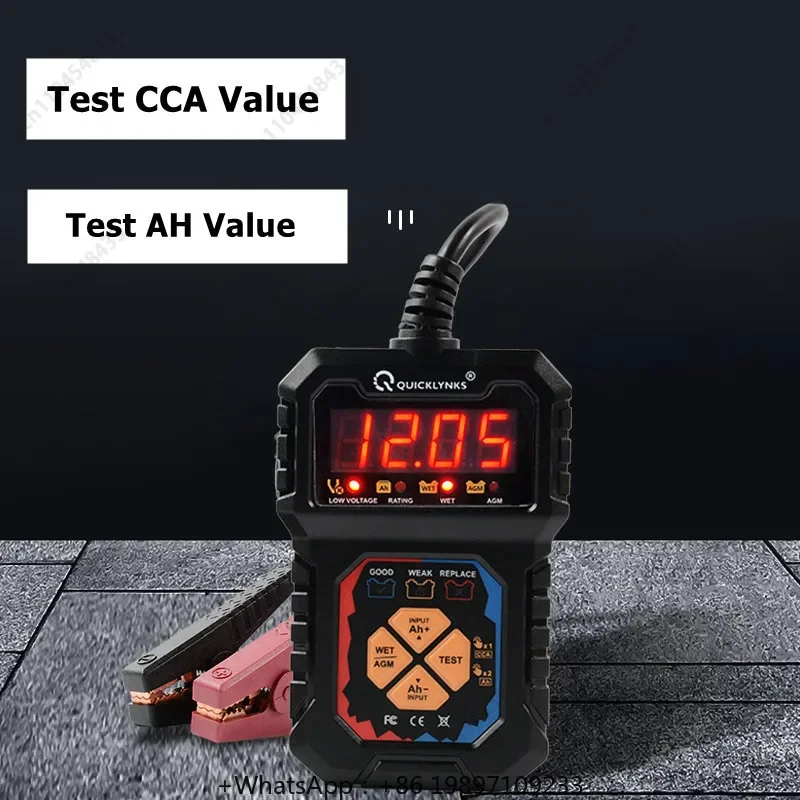 In Stock Wholesale Support All Battery Standards 3 Led Light Results Battery Life Analysis 12V Car Battery Tester