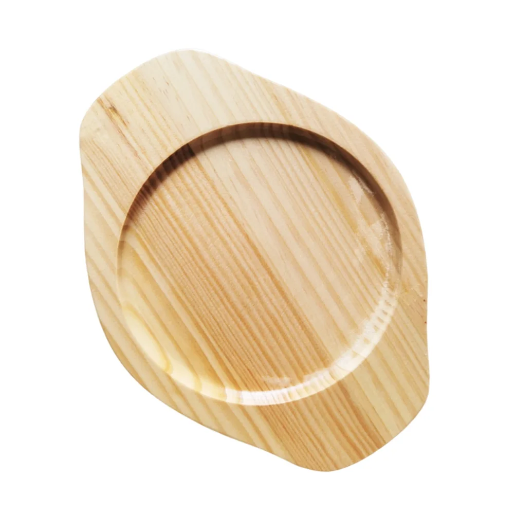 

1pc Thickened Wooden Heat Insulation Bowl Mat Non-Slip Dish Coaster Tableware Placemat Pot Cushion Dining Mat