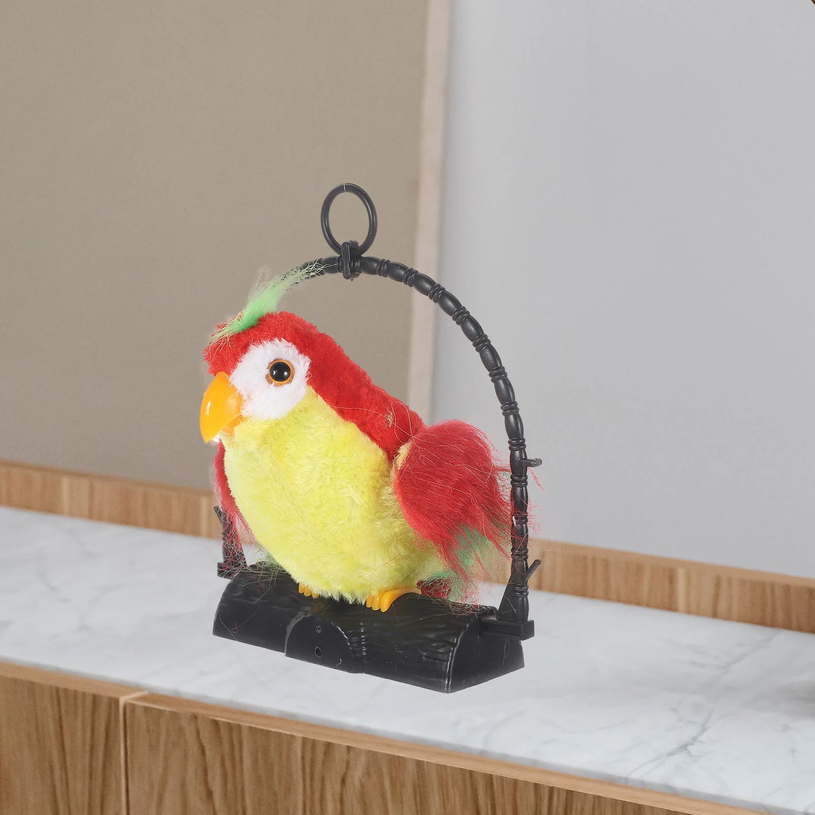 Talking Parrot Toy Toys Kids Hanging Decoration Recording Filling Early Learning