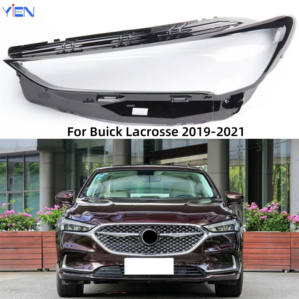 

For Buick Lacrosse 2019 2020 2021 Car Products Lampcover Caps Headlight Shell Lens Car Front Headlight Lens Cover Lights Shell