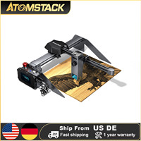 ATOMSTACK P9 M50 Laser Engraver 50W Engraving Machine 250*220mm Fixed-Focus CNC Engraving Metal Wood Acrylic Stainless DIY Gifts