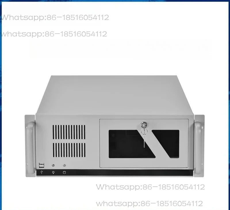 4U rack mounted industrial control chassis, IPC-510E7 slot ATX motherboard, industrial automation computer server