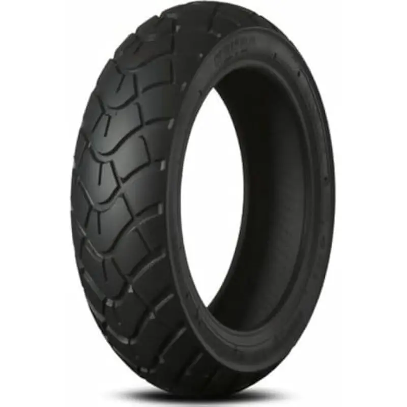 K761 Dual Purpose Rear Tire 130/90-16 Directional Tread 7 mm Depth 805 lb Load Capacity H Speed Rated 73 Index 16 Inch Rim Fit