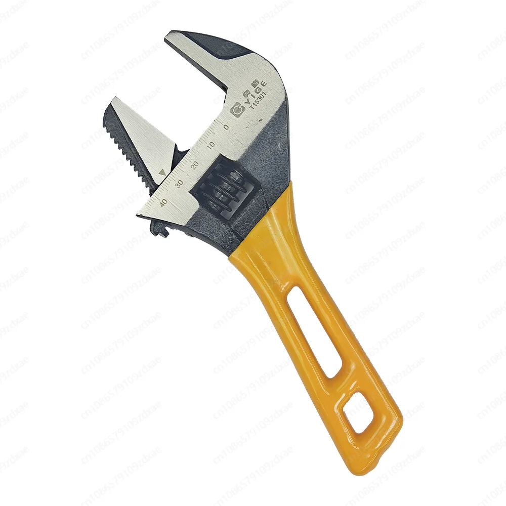 6-8 inch industrial grade multi-functional Phosphating adjustable wrench, suitable for hydropower installation and maintenance