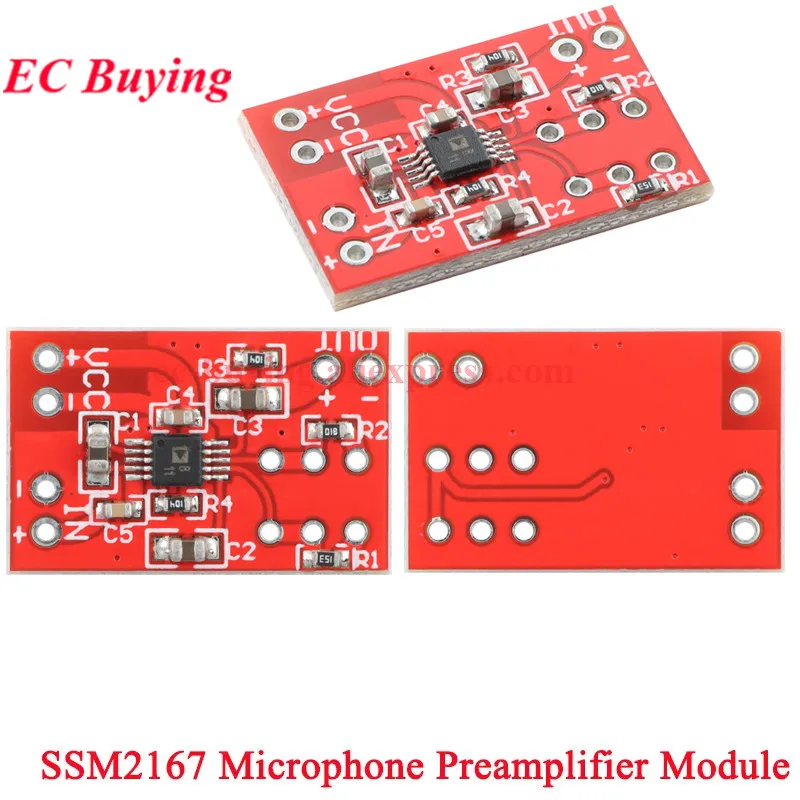 SSM2167 Mikrofon-Vorverstärkermodul, variable Kompression und Rauschen, Gate-Audio-Kompressor, Verstärker, MAX4466, Elektret-Verstärker-Sound