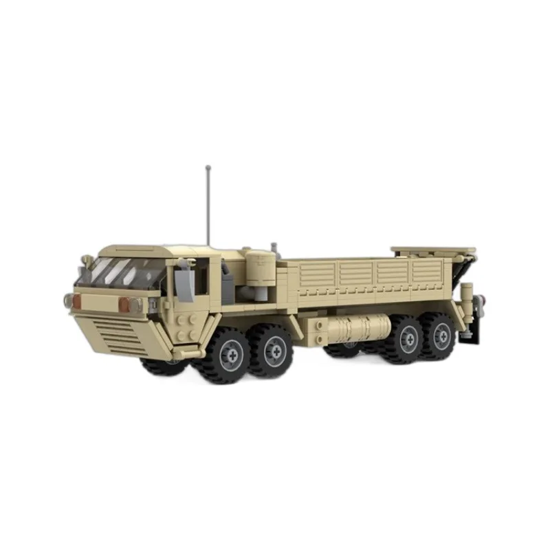 New Military Vehicle Series Oshkosh HEMTT MOC Large Trucks Building Blocks Assembly Model Bricks Display Creative Children Toys