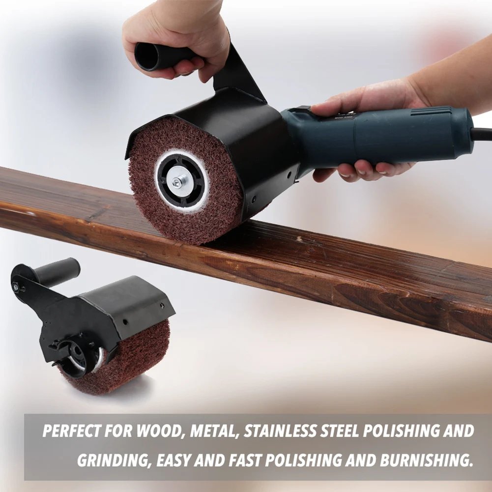 

【ORNAMENT】Multifunctional Electric Angle Grinder Burnishing Polishing Machine Attachment Accessories Metal Steel Wood Sander