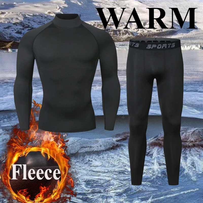 

2025 уличные спортивные костюмы, теплая флисовая мужская компрессионная спортивная одежда, ветровка, футболка для бега, фитнеса, комплект для бега, спортивная одежда