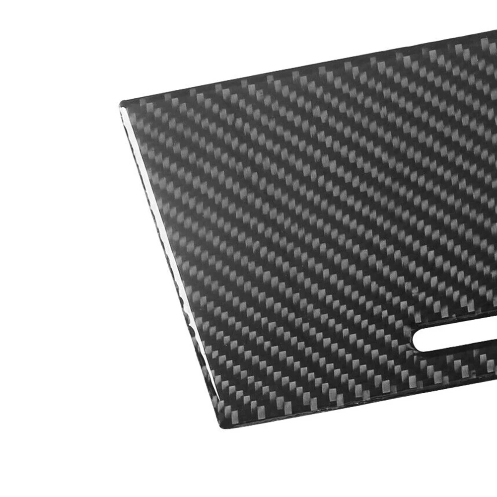 

High Quality Car Door Cover Trim Central Storage Trim Car Interior Stickers Carbon Fiber For Toyota For Camry 2012-2014