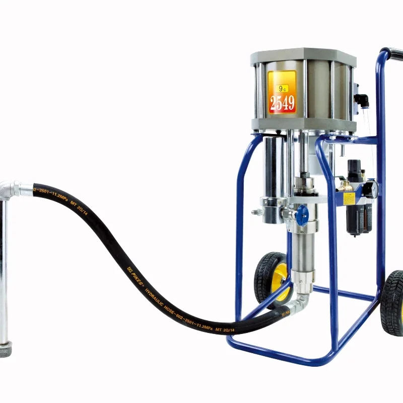 PT2549 high pressure airless spraying machine steel structure painting machine shipyard paint spraying latex paint machine