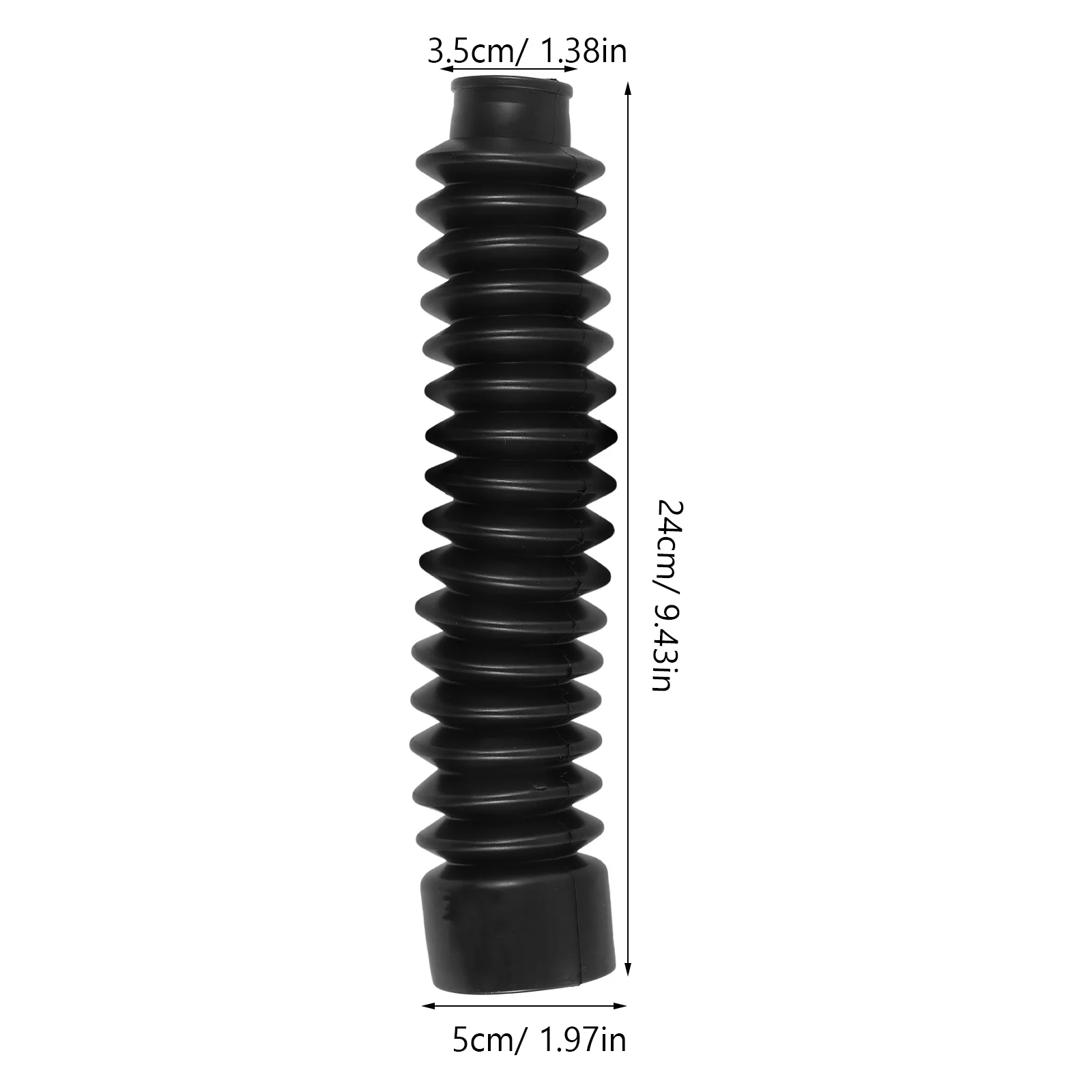 1 زوج دراجة نارية الجبهة امتصاص الصدمات غطاء المطاط صدمة الأحذية ل العالمي صالح حماية الغبار ارتداء مقاومة دائم