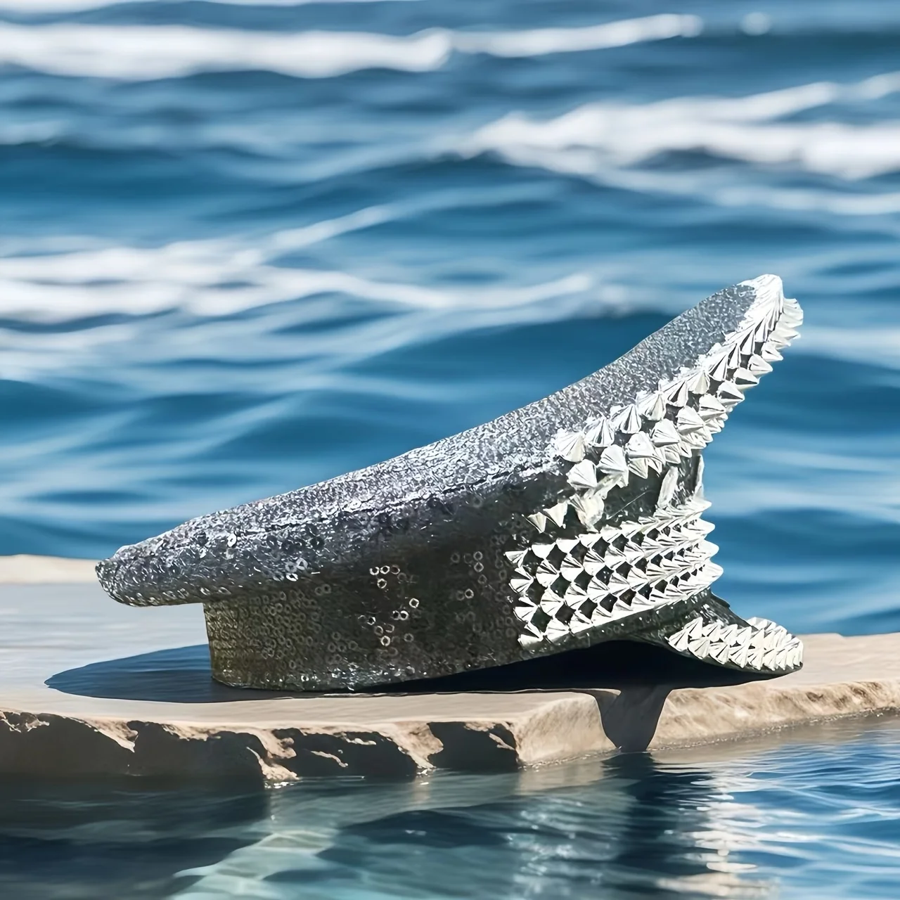 หมวกแฟนซีงานเทศกาลดนตรีหงหลวน หมวกกัปตันประดับเพชรสำหรับงานคาร์นิวัล ผู้หญิง คอสเพลย์ เครื่องประดับสำหรับผู้หญิง