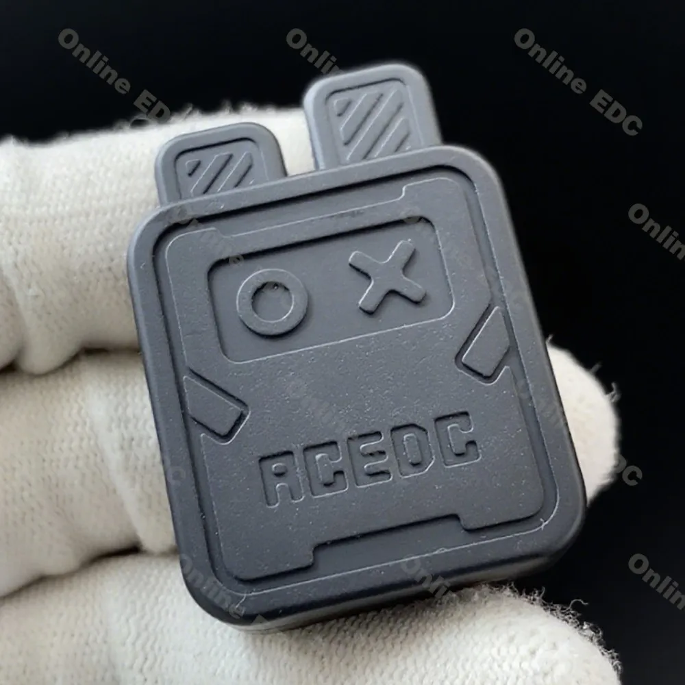 Usato EDC Giocattoli ACEDC VIP Coniglio Carino Push Slider Nero PEI Fidget Spinner Cubo Gadget da scrivania Giocattoli per le dita Giocattoli antistress