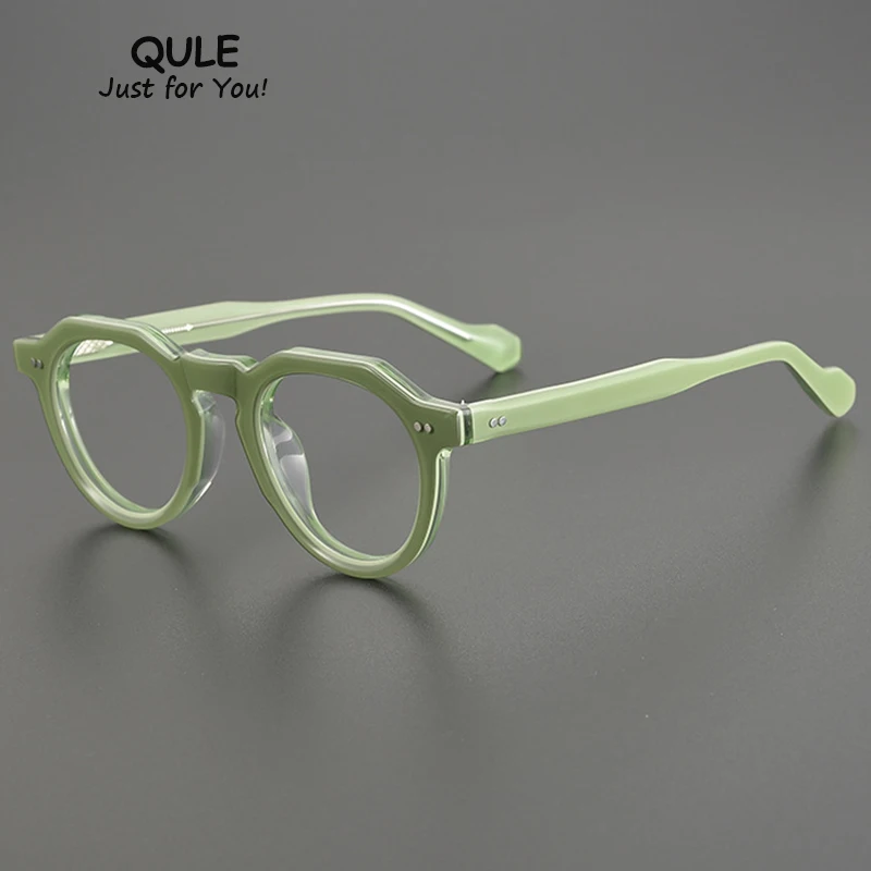 

2024 Japanese Designer Brand Frame Eyewear 516 Man Acetate Oval Myopia Reading Top Quality Women Classic Handcrafted Eyeglasses