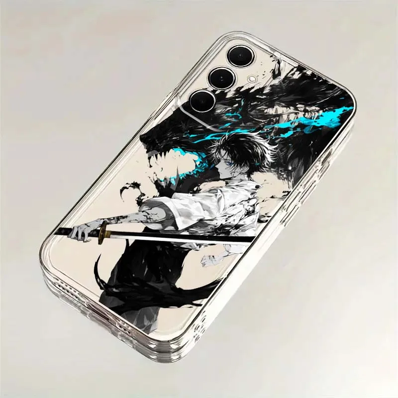 Jujutsu Kaisen Anime For Samsung Galaxy Note 20 10 F12 M23 F23 M14 F15 M54 M55 Ultra Plus 5G TPU Transparent Phone Case