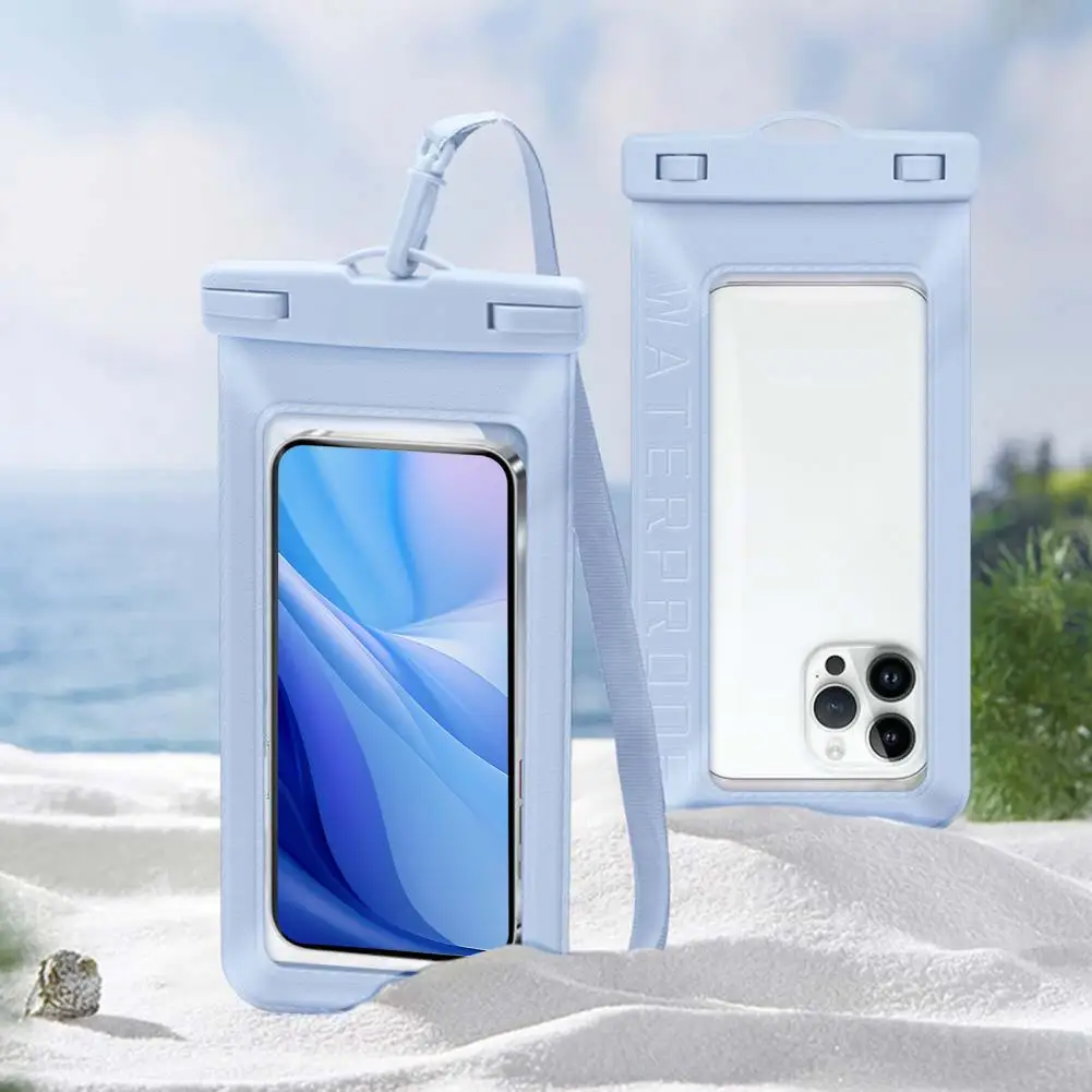 

Waterproof Phone Pouch Cell Phone Dry Bag Large Capacity Transparent Underwater Cellphone Protector Storage Bag Phone Protector